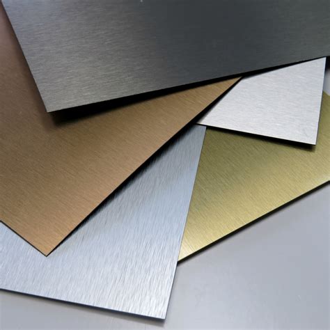 Metal laminate on acrylic, .